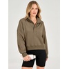image:imageANRABESS Sweatshirt for Women Oversized Cropped Fall OutfitsBrown