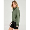 image:imageANRABESS Sweatshirt for Women Oversized Cropped Fall OutfitsGreen