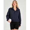 image:imageANRABESS Sweatshirt for Women Oversized Cropped Fall OutfitsNavy Blue