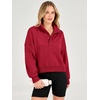 image:imageANRABESS Sweatshirt for Women Oversized Cropped Fall OutfitsRed
