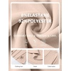 image:imageANRABESS Sweatshirt for Women Oversized Henley Tunic TopsBeige Camel