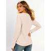 image:imageANRABESS Tunic Tops Crewneck Sweatshirts for WomenBeige