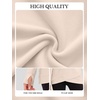 image:imageANRABESS Tunic Tops Crewneck Sweatshirts for WomenBeige