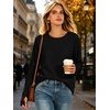image:imageANRABESS Tunic Tops Crewneck Sweatshirts for WomenBlack