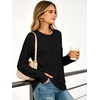 image:imageANRABESS Tunic Tops Crewneck Sweatshirts for WomenBlack