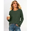 image:imageANRABESS Tunic Tops Crewneck Sweatshirts for WomenDeep Green