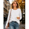image:imageANRABESS Tunic Tops Crewneck Sweatshirts for WomenWhite