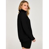 image:imageANRABESS Waffle Knit Sweatshirt for Women Henley ShirtsBlack