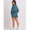 image:imageANRABESS Women 2 Piece Outfits Sweat Lounge Shorts SetsLake