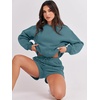 image:imageANRABESS Women 2 Piece Outfits Sweat Lounge Shorts SetsLake