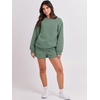 image:imageANRABESS Women 2 Piece Outfits Sweat Lounge Shorts SetsLight Green