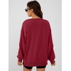 image:imageANRABESS Women Oversized Long Sleeve Crewneck SweatshirtsDark Red