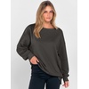 image:imageANRABESS Women Oversized Long Sleeve Crewneck SweatshirtsDeep Gray