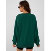 image:imageANRABESS Women Oversized Long Sleeve Crewneck SweatshirtsDeep Green