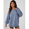 image:imageANRABESS Women Oversized Long Sleeve Crewneck SweatshirtsLight Blue