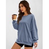 image:imageANRABESS Women Oversized Long Sleeve Crewneck SweatshirtsLight Blue