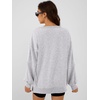 image:imageANRABESS Women Oversized Long Sleeve Crewneck SweatshirtsLight Grey