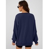 image:imageANRABESS Women Oversized Long Sleeve Crewneck SweatshirtsNavy Blue