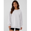 image:imageANRABESS Women Oversized Long Sleeve Crewneck SweatshirtsWhite