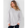 image:imageANRABESS Women Oversized Long Sleeve Crewneck SweatshirtsWhite