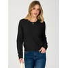 image:imageANRABESS Womens Fall Cropped Lightweight SweatersBlack