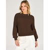 image:imageANRABESS Womens Fall Cropped Long Sleeve SweatersCoffe