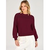 image:imageANRABESS Womens Fall Cropped Long Sleeve SweatersWine Red