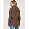 image:imageANRABESS Womens Hoodies Long Sleeve Loose Fit Tunic TopsBrown