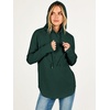 image:imageANRABESS Womens Hoodies Long Sleeve Loose Fit Tunic TopsDark GreenXXL