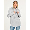 image:imageANRABESS Womens Hoodies Long Sleeve Loose Fit Tunic TopsGrey