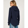 image:imageANRABESS Womens Hoodies Long Sleeve Loose Fit Tunic TopsNavy Blue