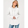 image:imageANRABESS Womens Hoodies Long Sleeve Loose Fit Tunic TopsWhite