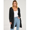 image:imageANRABESS Womens Lightweight Long Cardigan Sweaters 2026 Fall OutfitsBlack