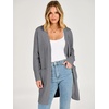 image:imageANRABESS Womens Lightweight Long Cardigan Sweaters 2026 Fall OutfitsDark Grey