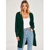 image:imageANRABESS Womens Lightweight Long Cardigan Sweaters 2026 Fall OutfitsForest Green