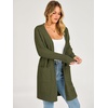 image:imageANRABESS Womens Lightweight Long Cardigan Sweaters 2026 Fall OutfitsGreen