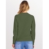 image:imageANRABESS Womens Long Sleeve Crew Neck Fall Lightweight Sweaters TopArmy Green