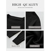 image:imageANRABESS Womens Long Sleeve Crew Neck Fall Lightweight Sweaters TopBlack