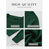 image:imageANRABESS Womens Long Sleeve Crew Neck Fall Lightweight Sweaters TopGreen