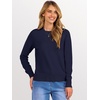 image:imageANRABESS Womens Long Sleeve Crew Neck Fall Lightweight Sweaters TopNavy Blue