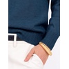 image:imageANRABESS Womens Long Sleeve Lightweight Wool Blend V Neck SweatersDeep Blue
