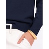 image:imageANRABESS Womens Long Sleeve Lightweight Wool Blend V Neck SweatersNavy Blue