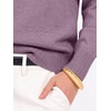 image:imageANRABESS Womens Long Sleeve Lightweight Wool Blend V Neck SweatersPurple