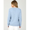 image:imageANRABESS Womens Long Sleeve Lightweight Wool Blend V Neck SweatersSky Blue