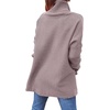 image:imageANRABESS Womens Turtleneck Oversized Sweaters Fall OutfitsAlmond