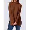 image:imageANRABESS Womens Turtleneck Oversized Sweaters Fall OutfitsAuburn