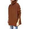 image:imageANRABESS Womens Turtleneck Oversized Sweaters Fall OutfitsAuburn