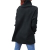 image:imageANRABESS Womens Turtleneck Oversized Sweaters Fall OutfitsBlack