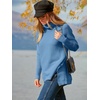 image:imageANRABESS Womens Turtleneck Oversized Sweaters Fall OutfitsBlue