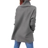 image:imageANRABESS Womens Turtleneck Oversized Sweaters Fall OutfitsDark Gray